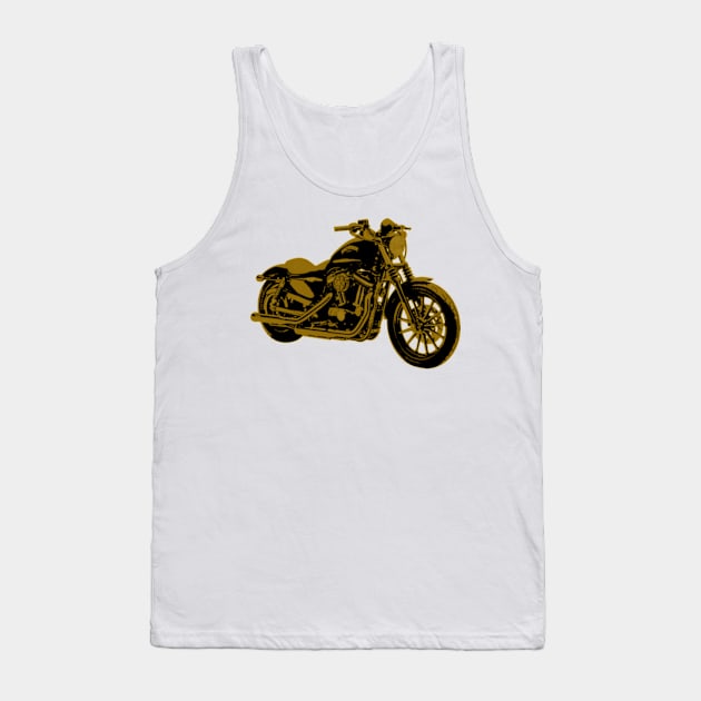 Motorbike Retro Tank Top by Socity Shop